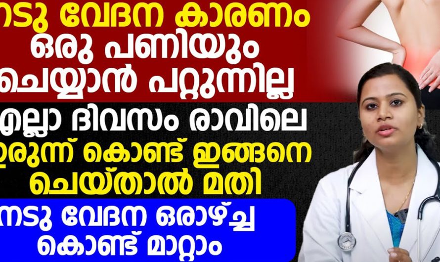 നടുവേദന മാറ്റാൻ ഇരുന്നുകൊണ്ടുള്ള ഇക്കാര്യം ചെയ്താൽ മതി. ഇനി ആർക്കും സുഖമായി നടക്കാം. | Reduce Back Pain Tips