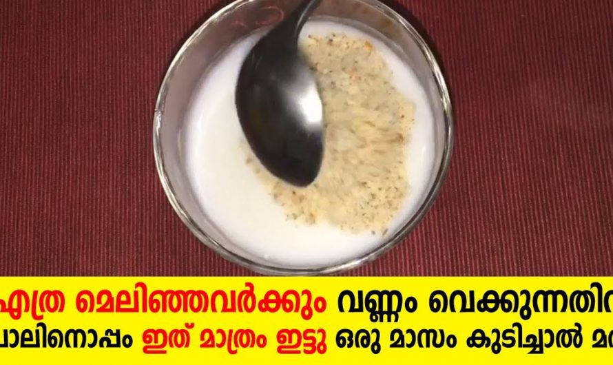 എന്തൊക്കെ കഴിച്ചിട്ടും തടി വെക്കുന്നില്ലേ എന്നാൽ ഇനി പാലിനൊപ്പം ഇത് ചേർത്ത് കഴിച്ചു നോക്കൂ പെട്ടെന്ന് തടി വയ്ക്കും. | To Put on Weight