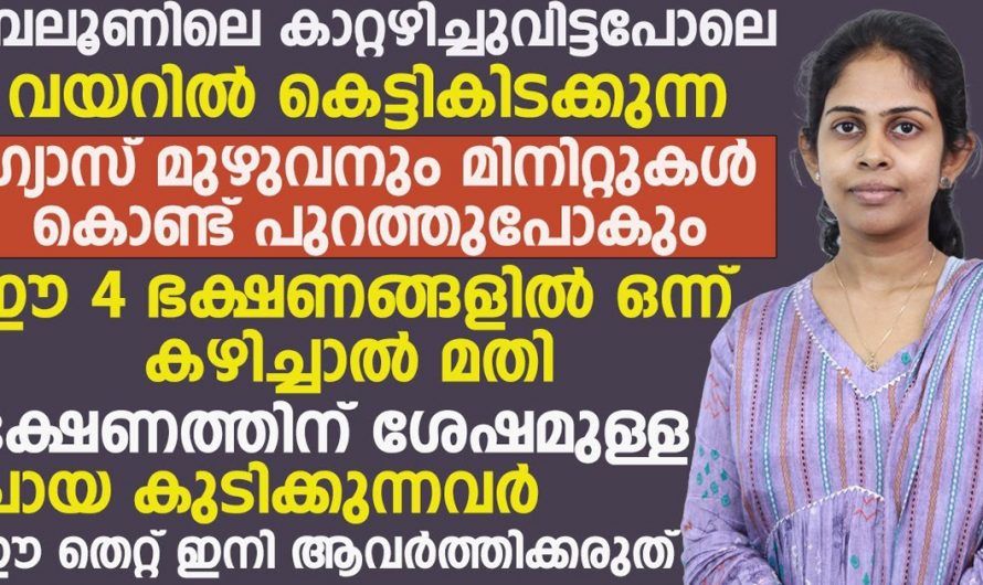 വയറ്റിൽ ഗ്യാസ് കെട്ടി കിടക്കുന്നത് മൂലം ഇനി ആർക്കും ഒരു പ്രശ്നവും ഉണ്ടാവില്ല ഈ ഭക്ഷണങ്ങൾ കഴിച്ചാൽ മതി. | Gas Trouble Remove Tip