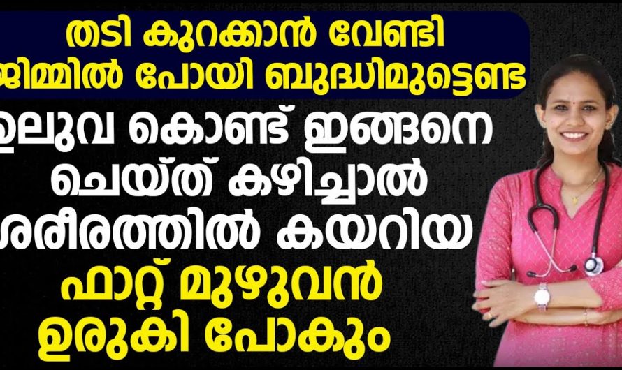 ഇതൊന്നു കഴിച്ചു നോക്കൂ കുടവയറും പൊണ്ണത്തടിയും പമ്പകടക്കും..