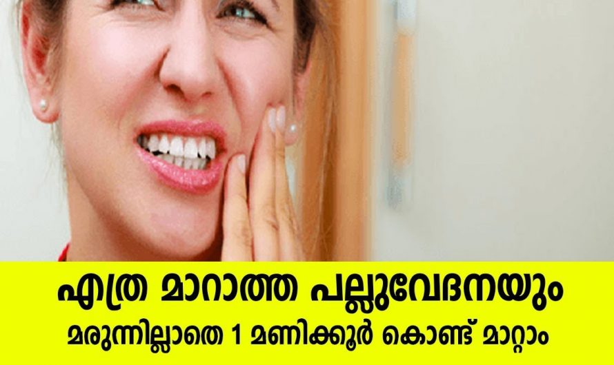 എത്ര മാറാത്ത പല്ലുവേദനയും ഒരു മണിക്കൂർ കൊണ്ട് മാറ്റിയെടുക്കാൻ പറ്റിയ അത്ഭുതമരുന്ന്. ഇതുപോലെ ചെയ്തു നോക്കൂ. | Reduce Teeth Problem