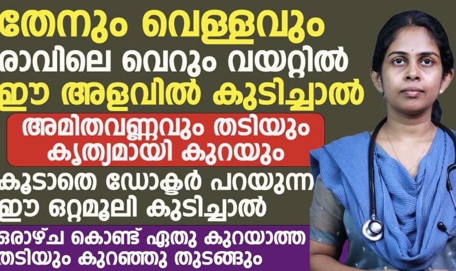 ഏതു കുറയാത്ത തടിയും കുറയാൻ ഡോക്ടർ പറയുന്ന ഈ ഒറ്റമൂലി ഒരാഴ്ച കഴിച്ചാൽ മതി. | Remove Fat Health Tip