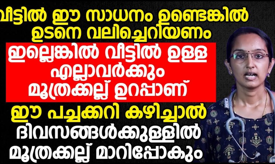 ശരീരം കാണിച്ചു തരുന്ന ഈ അപായ ലക്ഷണങ്ങൾ കിഡ്നി സ്റ്റോണിന്റെതാവാം…