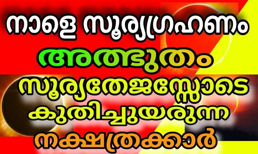 ഈ നക്ഷത്രക്കാർ ഇനി കുതിച്ചുയരും.. ഇവർക്കിനി ഭാഗ്യത്തിന്റെ ദിനങ്ങൾ..