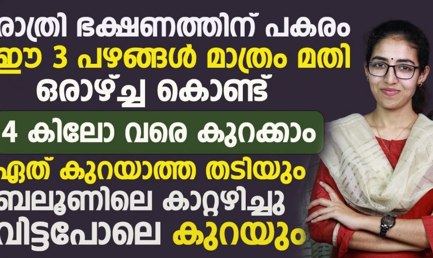 പൊണ്ണത്തടിയും കുടവയറും കുറയ്ക്കാൻ ഇനി ബുദ്ധിമുട്ടേണ്ട.. ഇങ്ങനെ ചെയ്താൽ മതി