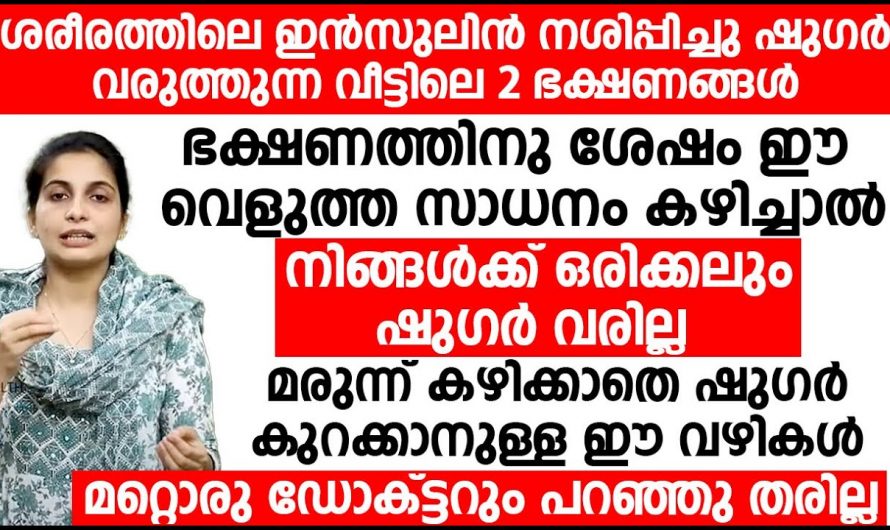 ഈ ഭക്ഷണങ്ങൾ ഒഴിവാക്കി നോക്കൂ.. പ്രമേഹം ഒരിക്കലും നിങ്ങളുടെ ജീവിതത്തിലേക്ക് വരില്ല..