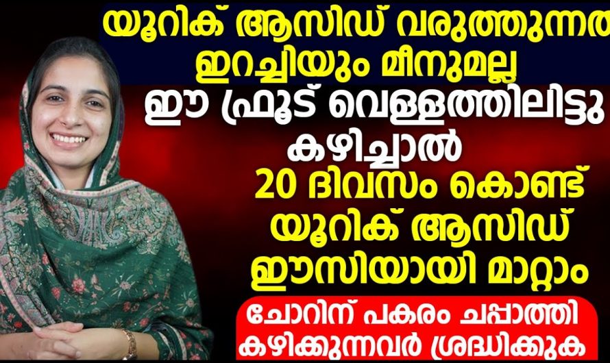 ശരീരത്തിൽ യൂറിക് ആസിഡ് ഉയരുന്നതിന് കാരണം ഇവയൊക്കെയാണ്.. സൂക്ഷിച്ചാൽ ദുഃഖിക്കേണ്ട….