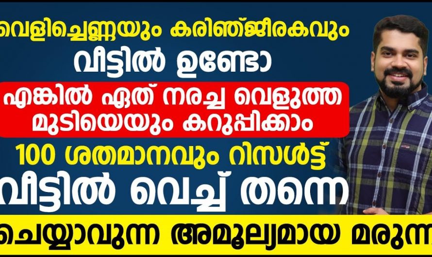 മുടി കറുപ്പിക്കാൻ ആരും പറഞ്ഞു തരാത്ത ഒരു കിടിലൻ വിദ്യ,100% റിസൾട്ട് കിട്ടും…