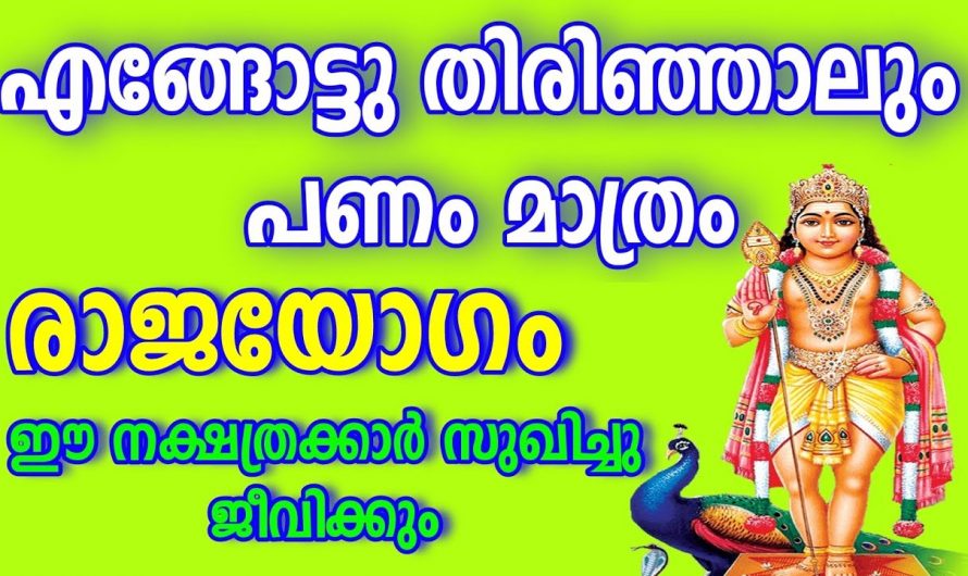 ഈ നക്ഷത്രക്കാർ സൂക്ഷിക്കുക, ഇവർക്ക് വളരെ ദോഷ സമയം…