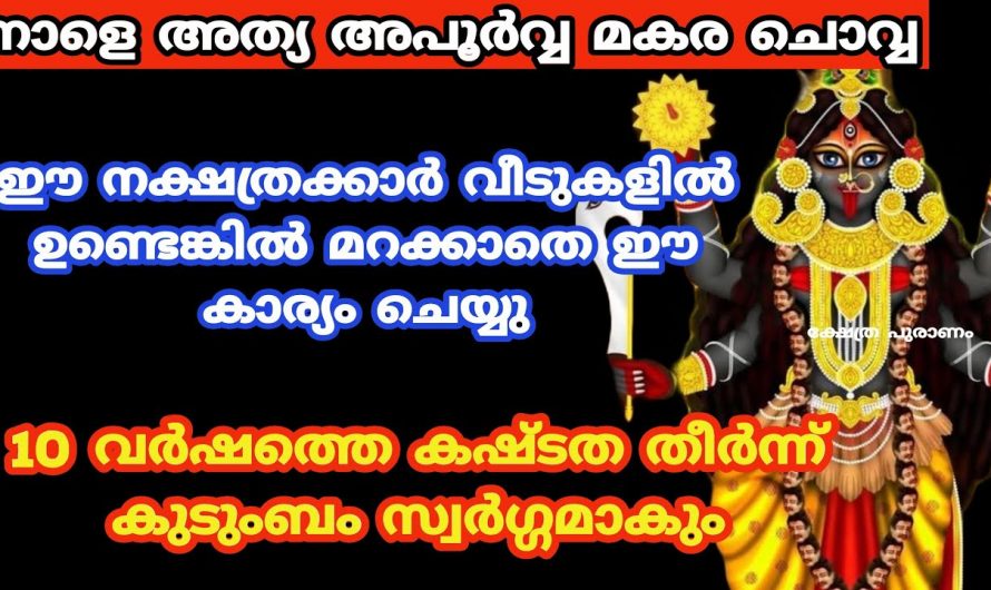 വീട്ടിൽ വിളക്ക് തെളിയിക്കുമ്പോൾ ഈ കാര്യങ്ങൾ ശ്രദ്ധിച്ചാൽ സർവ്വ ഐശ്വര്യം ഉണ്ടാവും- ഇന്ന് മകര ചൊവ്വ