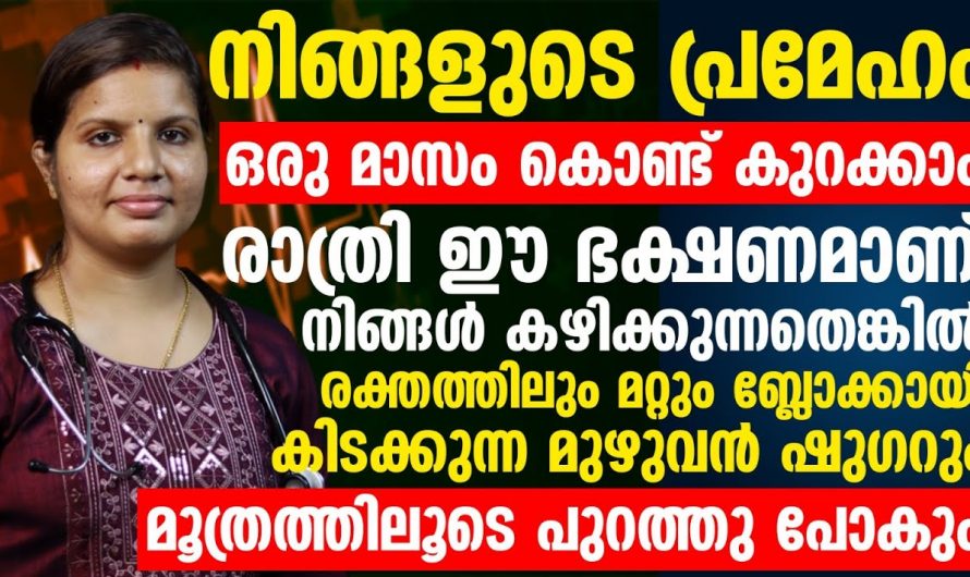 ജീവിതത്തിൽ പ്രമേഹം വരാതിരിക്കാൻ ഈ കാര്യങ്ങൾ അറിയണം, ഡോക്ടർ നൽകുന്ന അറിവ്…