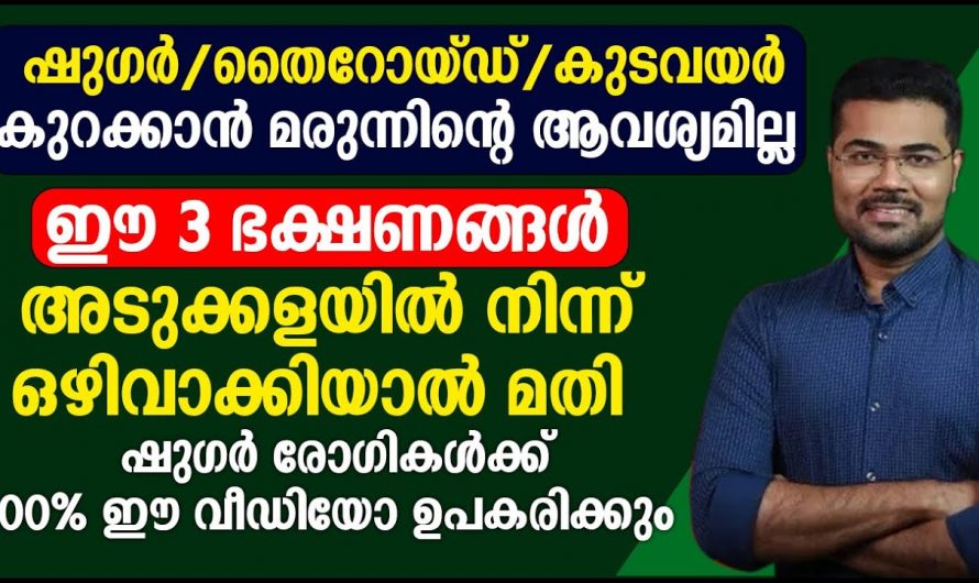 ഈ ഭക്ഷണങ്ങൾ കഴിച്ചാൽ തൈറോയ്ഡും പ്രമേഹവും ജീവിതത്തിൽ ഒരിക്കലും വരില്ല…