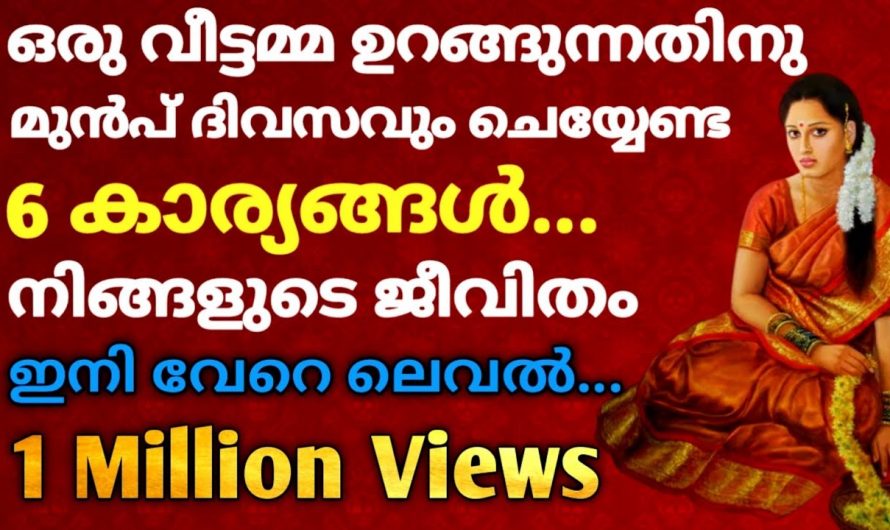 സ്ത്രീകൾ ഈ കാര്യങ്ങൾ വീട്ടിൽ ചെയ്താൽ കുടുംബം മുടിയും…