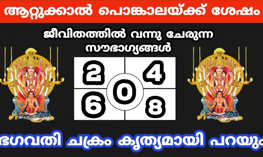 നിങ്ങളുടെ ജീവിതത്തിലേക്ക് വന്നുചേരുന്ന സൗഭാഗ്യങ്ങൾ ഇതാണ്, ഒരു നമ്പർ തെരഞ്ഞെടുക്കു…